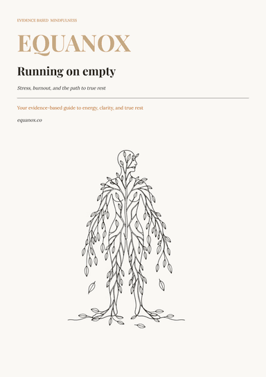 Running on empty.
