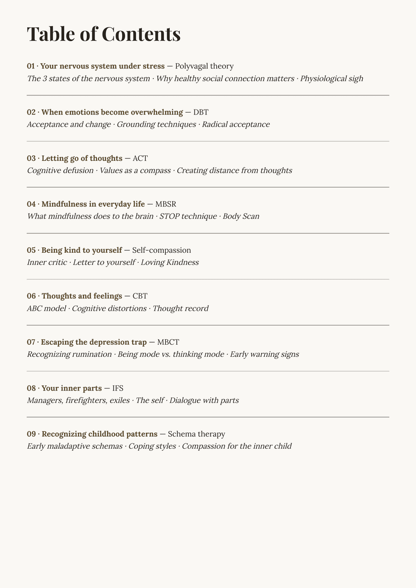 Understand Your Nervous System. — Contents