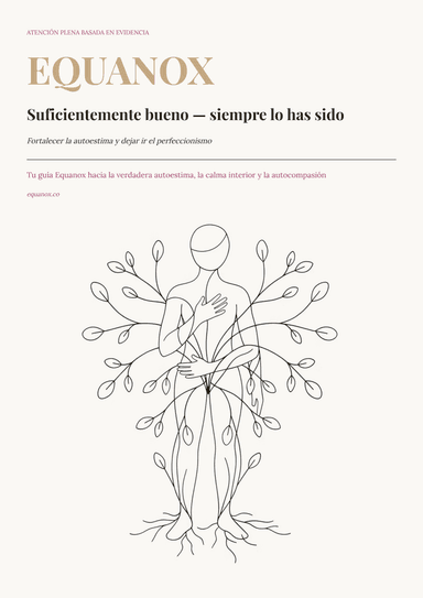 Ya eres suficiente.