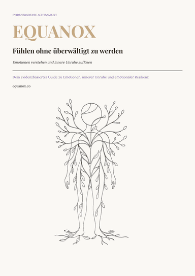 Fühlen ohne überwältigt zu werden.