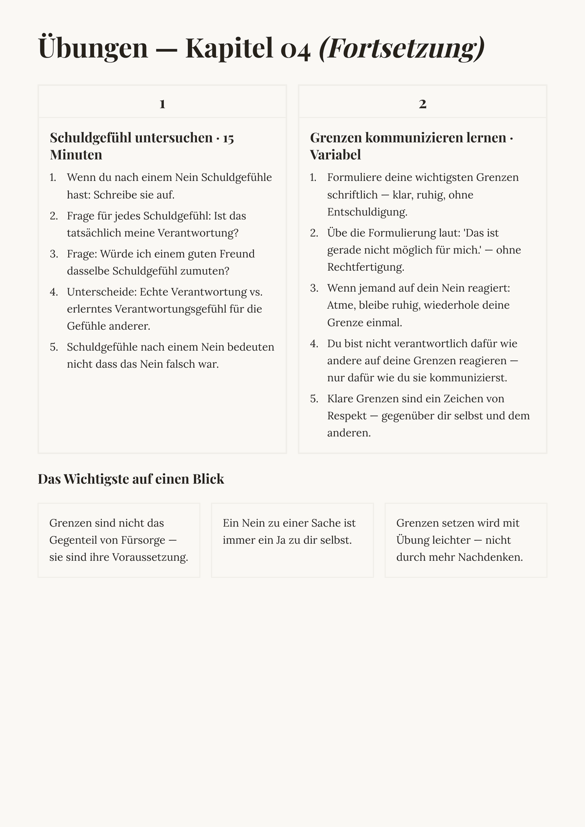 Wenn der Akku leer ist. — Kapitel — Einblick